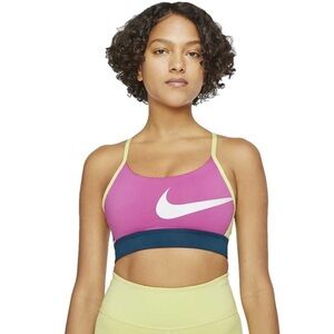 Nike Indy Icon Clash Light Support Sport Bra Womens Size SP/CH.